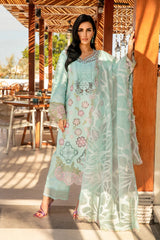 Premium Embroidered Lawn D-09 Mahsa - Z-1232