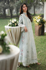 Sardinia TALES OF PETALS Luxury Lawn'26 - OCEAN WAVES - Z-1554
