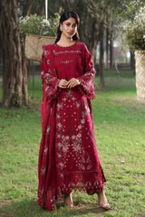 Sardinia TALES OF PETALS Luxury Lawn'26 - FLORAL FUCHSIA - Z-1576