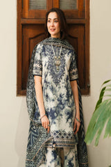 Luxury Printed Embroidered Lawn'25 - Z-1279