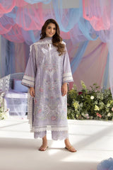 Luxury Lawn 2025 – Design 5A | Premium Embroidered Suit - Z-1343