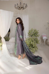 Luxury Premium Embroidered Lawn Edit – Design 3B - Z-1538