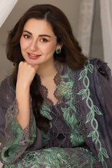Luxury Premium Embroidered Lawn Edit – Design 3B - Z-1538