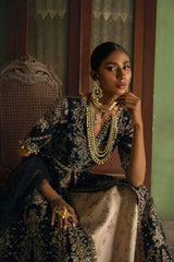 Nura Festive G223-007-CT Hand Embellished Maxi - Z-1431