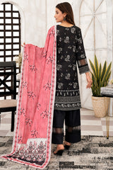 IZZARA Premium Printed Lawn Ready to Wear – Elegant Floral Print - Z-10026